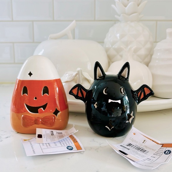 Target Bulleyes Light Up Halloween Ceramic figurines - Picture 2 of 15